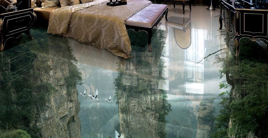 Монтаж полов с 3Д эффектом своими руками